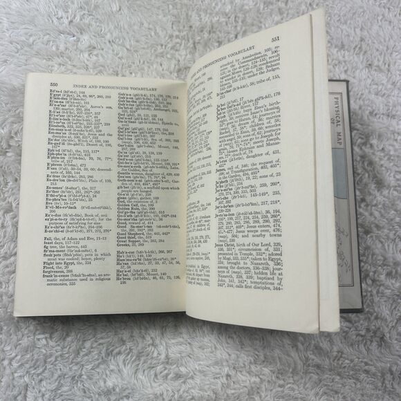 VTG 1931 Bible History New Testament For Catholic School Johnson Hannan Fair HC - Picture 6 of 9